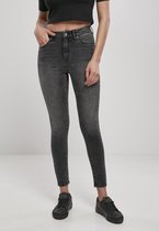 Urban Classics Skinny jeans -29/32 inch- High Waist Zwart