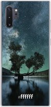 Samsung Galaxy Note 10 Plus Hoesje Transparant TPU Case - Space Tree #ffffff