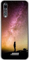 Huawei P20 Pro Hoesje Transparant TPU Case - Watching the Stars #ffffff