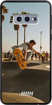 Samsung Galaxy S10e Hoesje TPU Case - Let's Skate #ffffff