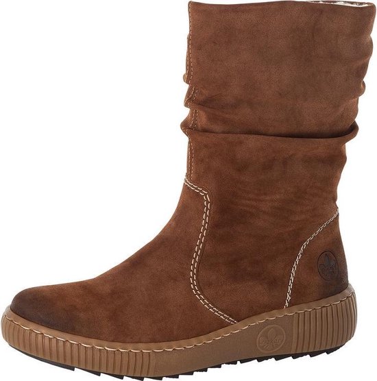 Rieker Y2553 Klassieke enkellaarsjes voor dames, zwart, 37 EU