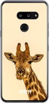 LG G8 ThinQ Hoesje Transparant TPU Case - Giraffe #ffffff