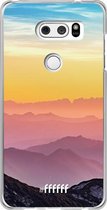 LG V30 (2017) Hoesje Transparant TPU Case - Golden Hour #ffffff