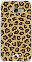 Samsung Galaxy A3 (2017) Hoesje Transparant TPU Case - Jaguar Print #ffffff