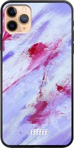 iPhone 11 Pro Max Hoesje TPU Case - Abstract Pinks #ffffff