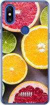 Xiaomi Mi Mix 3 Hoesje Transparant TPU Case - Citrus Fruit #ffffff