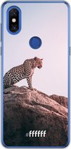 Xiaomi Mi Mix 3 Hoesje Transparant TPU Case - Leopard #ffffff