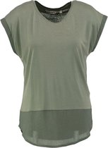 Garcia zacht soepel khakigroen shirt - Maat S