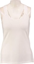 Signe nature soepele witte stretch top - Maat 40