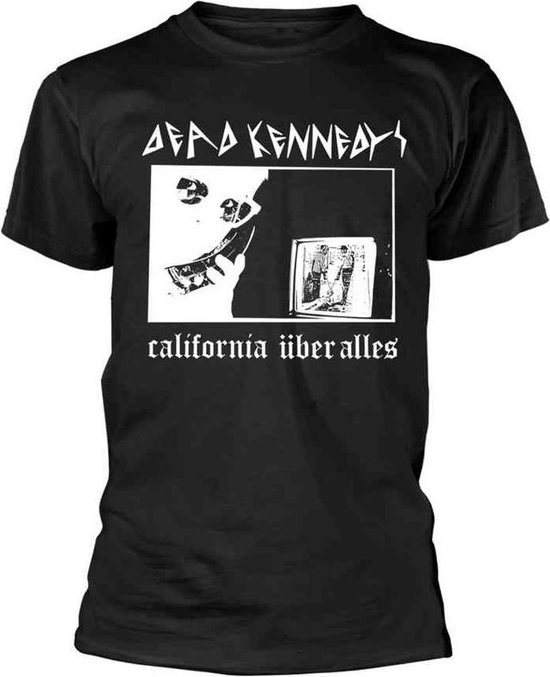 Foto: Dead kennedys heren tshirt s uber cali zwart