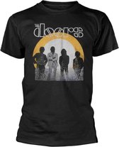 The Doors Heren Tshirt -XL- Dusk Zwart