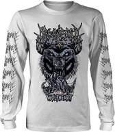 Moonspell Longsleeve shirt -XL- Wolfheart Wit