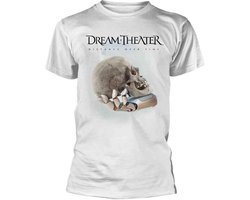 Dream Theater Heren Tshirt -XL- Distance Over Time Cover Wit