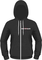 Back On Black Vest met capuchon -S- Logo Zwart