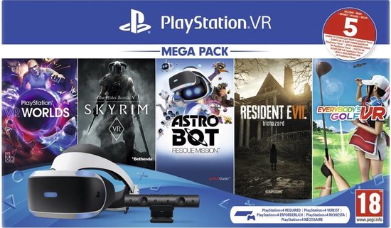PlayStation VR Mega Pack II + 5 games - PS4 | bol.com