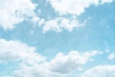 Fotobehang - Grunge Sky 384x260cm - Vliesbehang