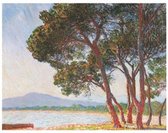 Claude Monet - La plage de Juan-Les-Pins Kunstdruk 80x60cm