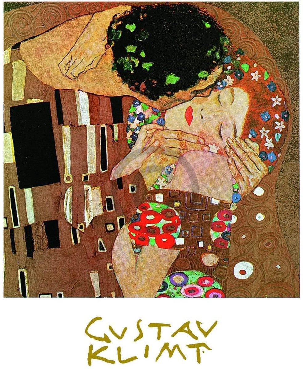 PGM poster Gustav Klimt - Il bacio Kunstdruk 50x70cm Divers