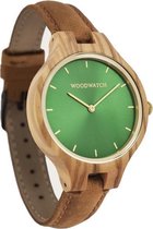 De officiële WoodWatch | Jaded Hill Hickory | Houten horloge dames