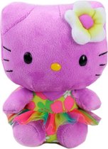 Ty Beanies Baby - Hello Kitty - Pluche Knuffel (paars) - 15 cm