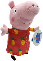 Peppa Pig - Met ananas print - Knuffel - Pluche - Speelgoed - 31 cm