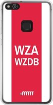 Huawei P10 Lite Hoesje Transparant TPU Case - AFC Ajax - WZAWZDB #ffffff