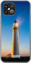 6F hoesje - geschikt voor iPhone 12 - Transparant TPU Case - Lighthouse #ffffff