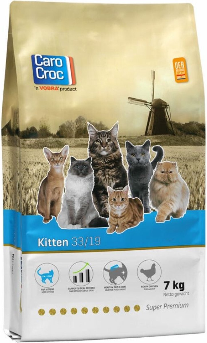 Carocroc Kitten Food - Kattenvoer - 7 kg bol.com