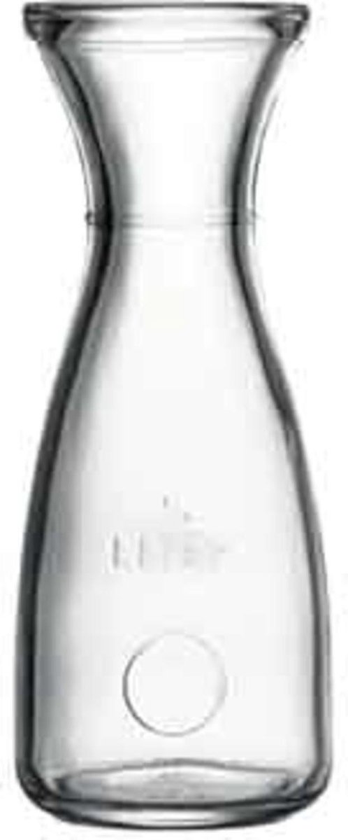 Glazen water karaf 0,25 liter | bol.com