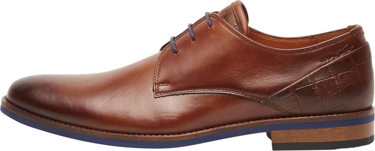 Van Lier Sabinus veterschoenen cognac Maat 41 bol