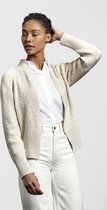 Loop.a life Duurzaam Vest Landscape Cardigan Dames - Beige - Maat L