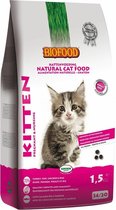 Biofood Kitten - Kat - Droogvoer - 1,5 kg
