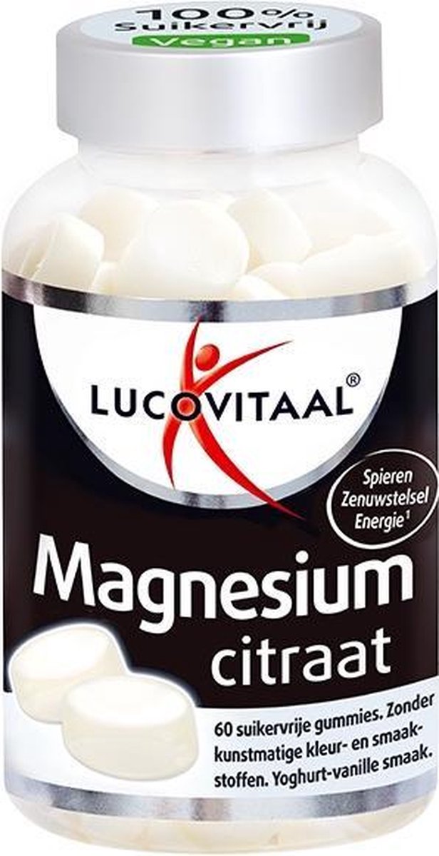 Bol.com Lucovitaal Gummies Magnesium 60 gummies aanbieding