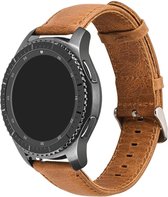 watchbands-shop.nl Leren bandje - Samsung Gear S3/S3 Frontier - Bruin
