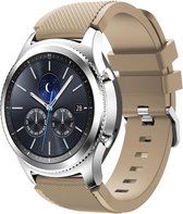 watchbands-shop.nl Siliconen bandje - Samsung Gear S3 - lichtbruin