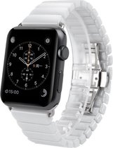 watchbands-shop.nl bandje - Apple Watch Series 1/2/3/4 (42&44mm) - Wit