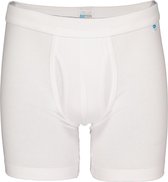 SCHIESSER Long Life Cotton shorts (1-pack) - lang met gulp - wit -  Maat: S