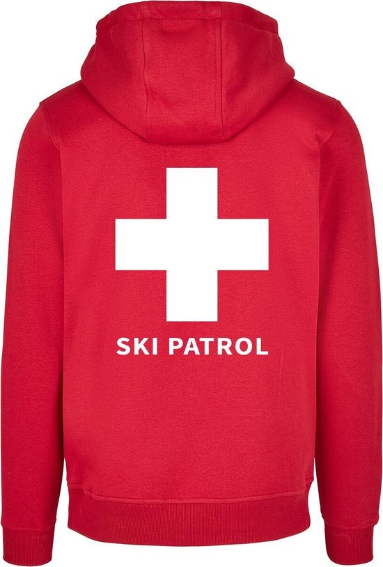 ski patrol sweater