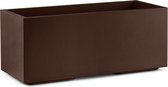 VECA Bloembak MATHERIA, 100 cm lang, MAT BRONS