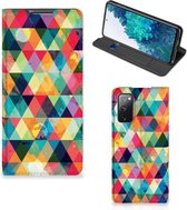 Étui pour téléphone portable Samsung Galaxy S20 FE Étui pour téléphone avec photo à carreaux