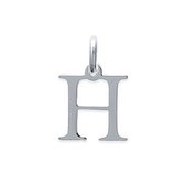 Blinx Jewels Zilveren Hanger Letter H
