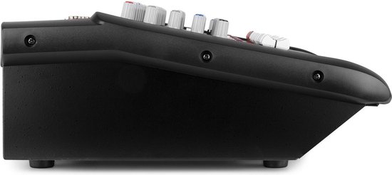 Mengpaneel - Vonyx AM8A mixer 8 kanaals met Bluetooth, mp3 speler & ingebouwde versterker 1000W - Vonyx