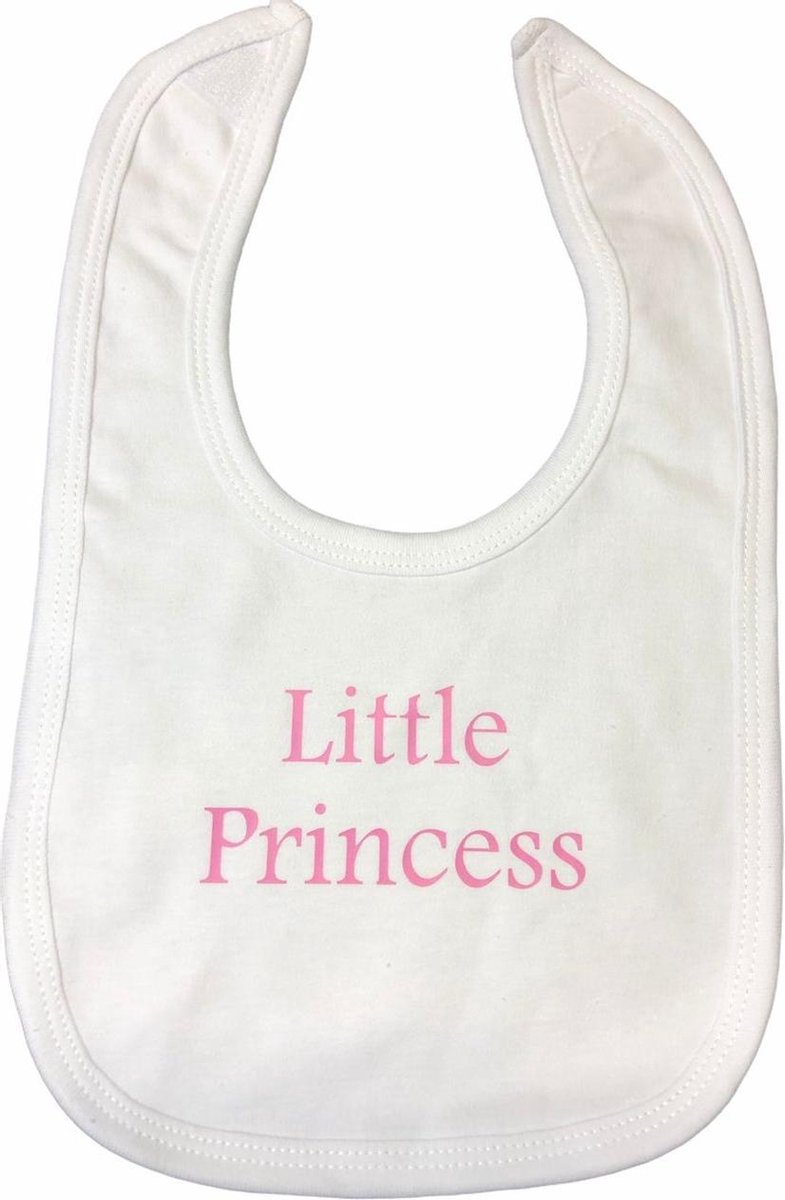 Goedkoopste Soft Touch Slabber Princess Meisjes 33 Cm Katoen Wit/roze