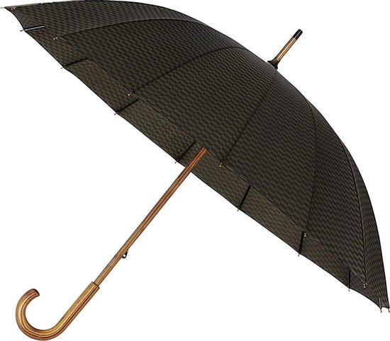 Falcone Paraplu 89 X 105 Cm Polyester/fiberglass Zwart/oranje