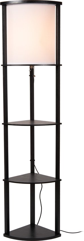 Lucide MENNO - Vloerlamp - 1xE27 - Zwart - Verlichting Store