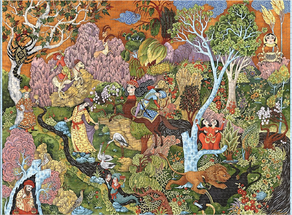 Ravensburger Eeuwige tuin van de zon legpuzzel 3000 stukjes