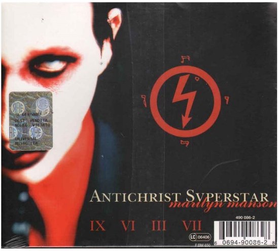 Marilyn Manson Antichrist Superstar - Industrial metal CD uit 1996