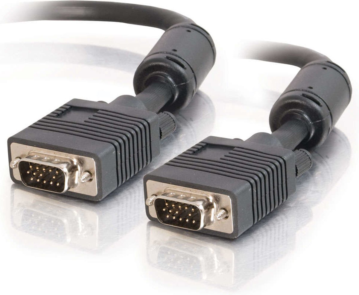 C2G 5m Monitor HD15 M/M cable VGA kabel VGA (D-Sub) Zwart