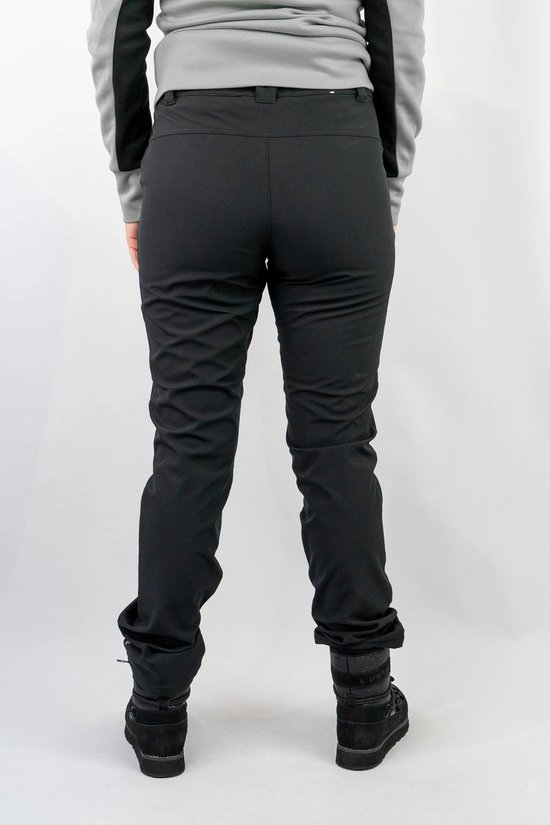 LUHTA EROTTAJA Dames Softshell Broek - Zwart - 40