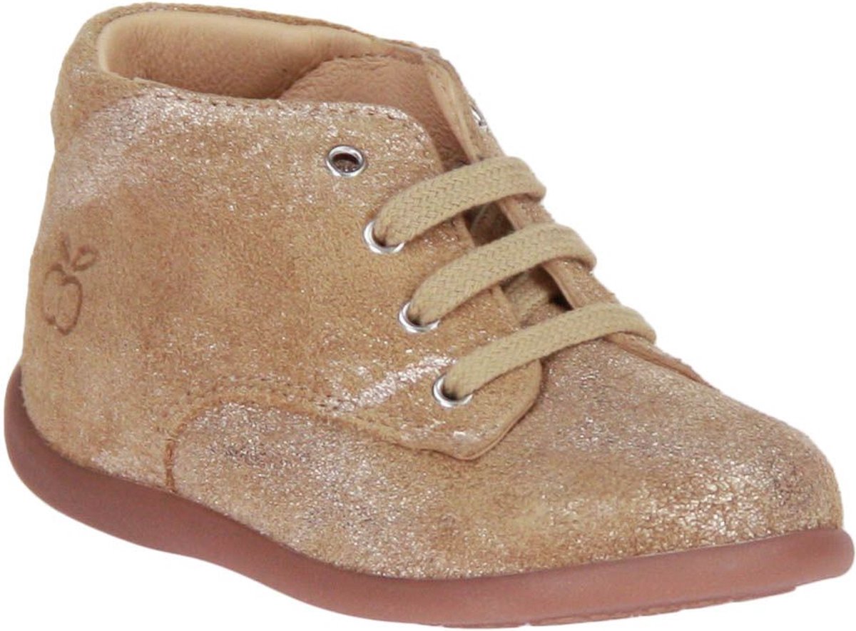Pom d'Api Stand-Up Derby Beige-Gouden Eerste Stapper